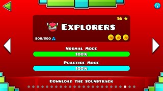 Explorers has been released  Geometry Dash [upl. by Rebmik301]