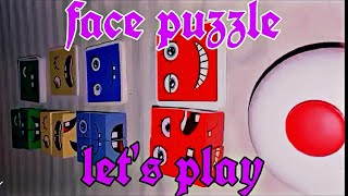 FACE PUZZLE 🧩  LETS PLAY ⏯️  TRENDING  ASMR  VIRAL [upl. by Gigi]