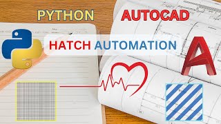 Automation with Python  AutoCAD hatching [upl. by Schellens]