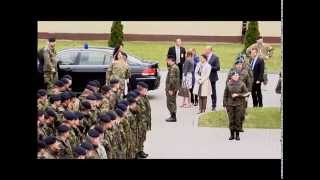 The Crown Prince Couple of Denmark in the Corps [upl. by Trueblood331]