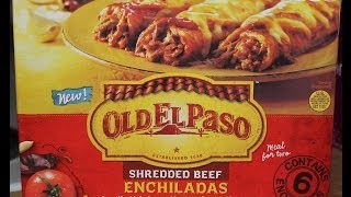 Old El Paso Beef Enchiladas Review [upl. by Elletse]