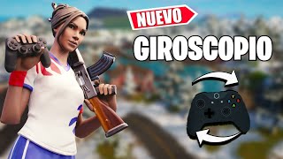 Nueva OPCION Giroscopio  NUEVO APUNTADO con GIROSCOPIO en MANDO FORTNITE [upl. by Larue]