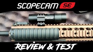 RunCam ScopeCam SE Review Testing the new budget camera for airsoft replicas [upl. by Zrike344]