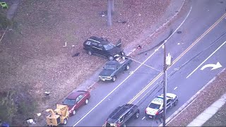 6 juveniles transported with life threatening injuries 1 arrested after crash in Fairfax County [upl. by Onaimad167]