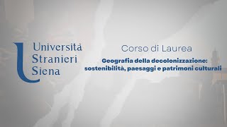 Presentazione Cdl Geografia della decolonizzazione [upl. by Ayikin229]