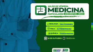 AULÃO  MEDICINA PARTICULARES  UNICHRISTUS  161023 [upl. by Ecnar850]