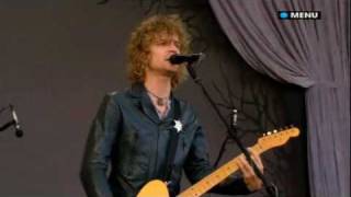 Glastonbury 2008 Live video The Raconteurs Consoler Of The Lonely [upl. by Aroz290]