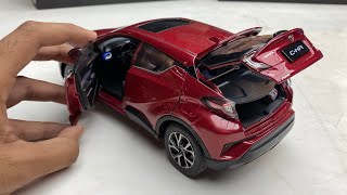 118 Toyota CHR Compact Crossover Scale Model Unboxing [upl. by Ativad]