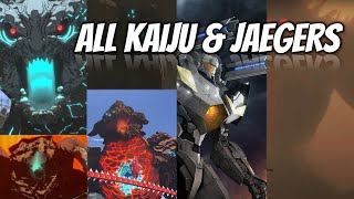 All Kaiju amp Jaegers  Pacific Rim The Black [upl. by Ydaj]