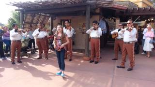 Alexis Chapa singing La Charreada at Disney World [upl. by Meldon352]