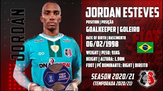 Jordan Esteves ⚽ Goalkeeper  Goleiro ⚽ Highlights 202021 [upl. by Asillam]