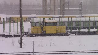 Finnish Trains in Northern Finland February March 2023 [upl. by Shulman]