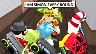 USING ADMIN COMMANDS IN SIMON SAYS Roblox Murder Mystery 2 [upl. by Kimitri]