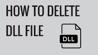 How to delete dll files [upl. by Karon868]