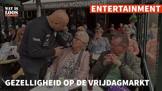 GEZELLIGHEID OP DE VRIJDAGMARKT [upl. by Llerdnek]