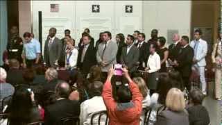 Citizenship Day Naturalization Ceremony at the Smithsonian National Museum of American History [upl. by Ametaf]