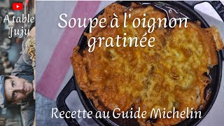 recette de soupe à loignon simple [upl. by Leamhsi]