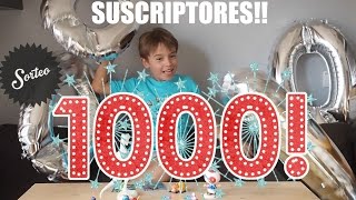 ESPECIAL 1000 SUSCRIPTORES GANADOR SORTEO  NUEVO [upl. by Suiddaht656]