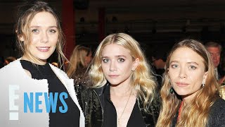 See MaryKate amp Ashley Olsens RARE Outing With Sister Elizabeth Olsen  E News [upl. by Eecats]