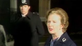 Archive Thatcher rejoices at Falkland victory [upl. by Appledorf761]