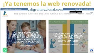 ¡Web renovada [upl. by Rennoc353]