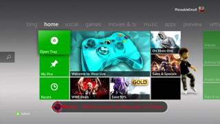 Xbox 360 Preview Dashboard 17502 [upl. by Dietrich]