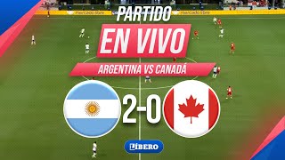 🔴 ARGENTINA VS CANADÁ REACCIONES GOLES Y POST PARTIDO  COPA AMÉRICA 2024  Líbero [upl. by Plossl]