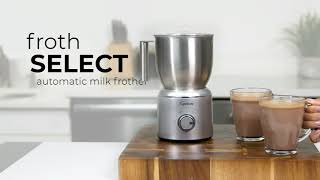 Capresso froth Select  Automatic Milk Frother [upl. by Milon]