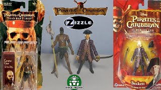 Zizzle Lord Cutler Beckett with sword and pistol amp Cannibal ChiefPirates of the Caribbean Review [upl. by Akihsat]