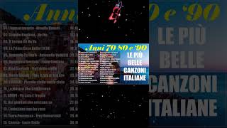 Musica italiana anni 60 70 80 90 i migliori  Le 50 migliori canzoni italiane di sempre [upl. by Adelia]