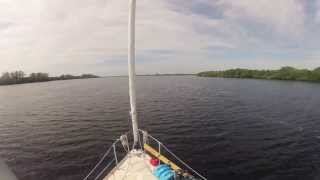 Navigating Okeechobee Waterway  Florida  Labelle to Ft Myers [upl. by Maitund]