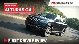 Mahindra Alturas G4 Review  Take a bow Mahindra 👏  ZigWheelscom [upl. by Ursala]