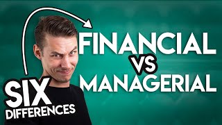 FINANCIAL vs MANAGERIAL Accounting [upl. by Orgel]