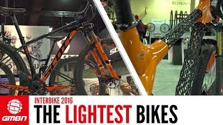 The Lightest Bikes At Interbike 2016 [upl. by Milah528]