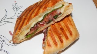 Bruschetta Recipe  Italian Panini [upl. by Ahsilrac]