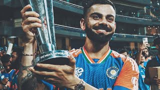 VIRAT KOHLI WON THE TROPHY 🏆 [upl. by Ycrad]