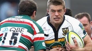 Leicester Tigers 2614 Northampton Saints  Official Highlights 180312  LV Cup [upl. by Ailadgim]