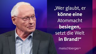 MarieAgnes StrackZimmermann und Oskar Lafontaine diskutieren über den UkraineKrieg  maischberger [upl. by Rol]