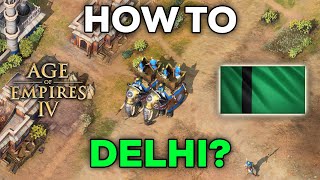 Ultimate Delhi Aggression Guide for Season 6 AOE4 [upl. by Sayers]