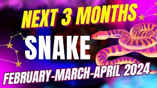 Snake The Stars Align For YOU NEXT 3 MONTHS HERES WHATS COMING Snake Chinese Horoscope 2024 [upl. by Ben]