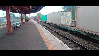 GBRF class 66789 British Rail 19481997 at Leamington spa station 141023 [upl. by Anaik]