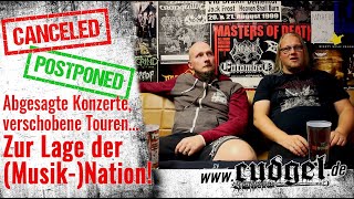 Abgesagte Konzerte  verschobene Touren  zur Lage der MusikNation [upl. by Enialem787]