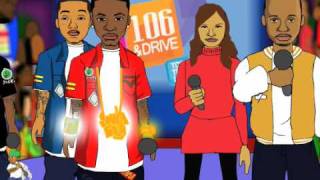 Soulja Boy Tell Em on 106 amp Drive Cartoon Parody  BYOB ENT [upl. by Loy]