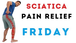 Sciatica Pain relief 5min Friday routine [upl. by Eenattirb]