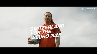 Switzerland for the Womens Euro 2025 [upl. by Apps683]