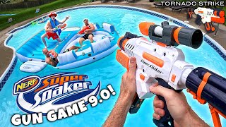 NERF GUN GAME  SUPER SOAKER 90 Nerf First Person Shooter [upl. by Airda688]