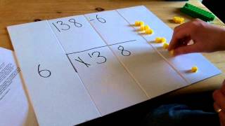 KS2  how to divide using Dienes cubes [upl. by Alyson531]