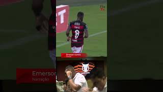 Confira o gol da vitória do Mengão sobre o AthleticoPR pelo Campeonato Brasileiro flatv gerson [upl. by Akahc903]