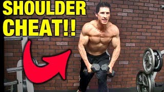 Shoulder Workout CHEAT Fix this for Bigger Delts Now [upl. by Yup]