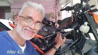 KTM Duke 250390 Motorcycle Wiring Maintenance After 5 Years  Prepare Wiring Diagram Of Any Bike [upl. by Geiss]